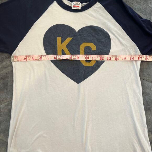 Charlie Hustle KC Heart Baseball T-Shirt Size Small - Picture 8 of 9